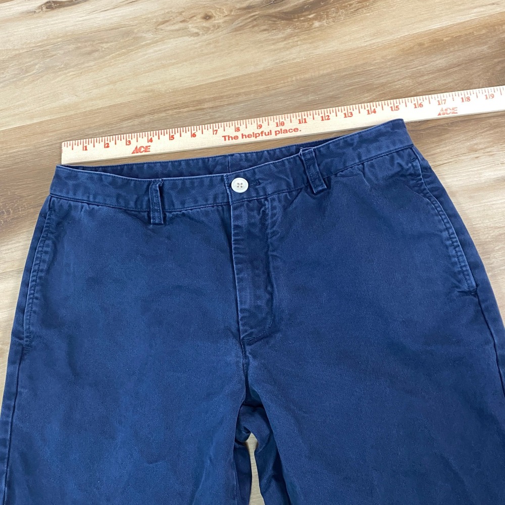 Vineyard Vines Chino Pants Mens 32x32 Straight Leg Navy Blue Modern Classic Prep - Picture 3 of 7